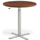 Boost Gas Lift Single Leg Table for Round Tops